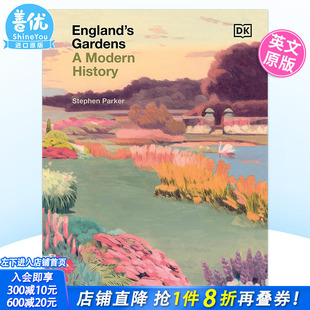 【现货】England's Gardens 英国的花园 DK Stephen Parker 了解英国的园艺历史挖掘背后文化背景故事园林设计英文原版书籍