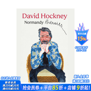 【现货】英文原版 大卫·霍克尼：诺曼底肖像 David Hockney: Normandy Portraits 英文艺术画册画集 正版进口图书