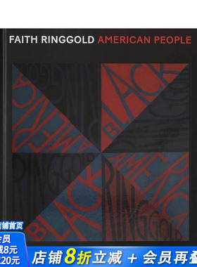 【现货】费思·林戈德：美国人 Faith Ringgold: American People 英文艺术 原版正版进口图书书籍