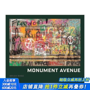 Monument Avenue 原版 正版 纪念碑大道 英文摄影作品集人文景观 进口书 预售