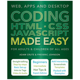 JavaScript一点通 CSS 现货 英文原版 编写HTML