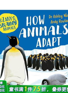 【现货】奇智动物：动物如何适应 Zany Brainy Animals: How Animals Adapt 英文儿童插画科普绘本 进口童书
