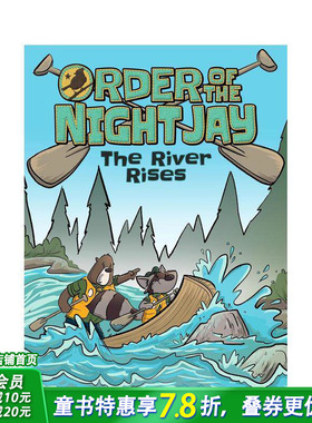 【预售】夜松鸦教团 卷2：河水上涨 Order of the Night Jay (Book 2): The River Rises 英文儿童漫画故事书 英语拓展阅读进口