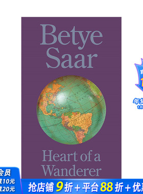 【预售】英文原版 蒂耶·萨尔：流浪者之心 Betye Saar: Heart of a Wanderer 当代艺术画册 正版进口书籍 善优图书