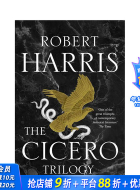 【预售】【罗伯特·哈里斯】西塞罗三部曲 The Cicero Trilogy: Imperium & Lustrum & Dictator 原版英文文学小说 正版进口书