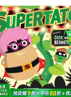【预售】超级畅销书系列：今年圣诞节的瞩目礼物 Supertato: Presents Jack and the Beanstalk 英文儿童插画故事绘本 进口童书