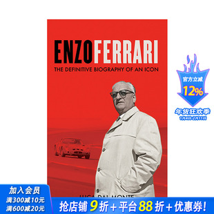 【现货】恩佐·法拉利 Enzo Ferrari 原版英文文学传记 正版进口书