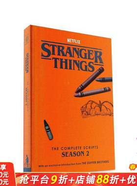 【现货】怪奇物语：第二季完整剧本 Stranger Things: The Complete Scripts， Season 2 原版英文生活 正版进口书