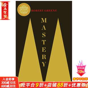 【现货】Mastery，专精力 精通之道 通往卓越的秘诀 权力的48条法则 人性的法则作者Robert Greene 英文正版进口书