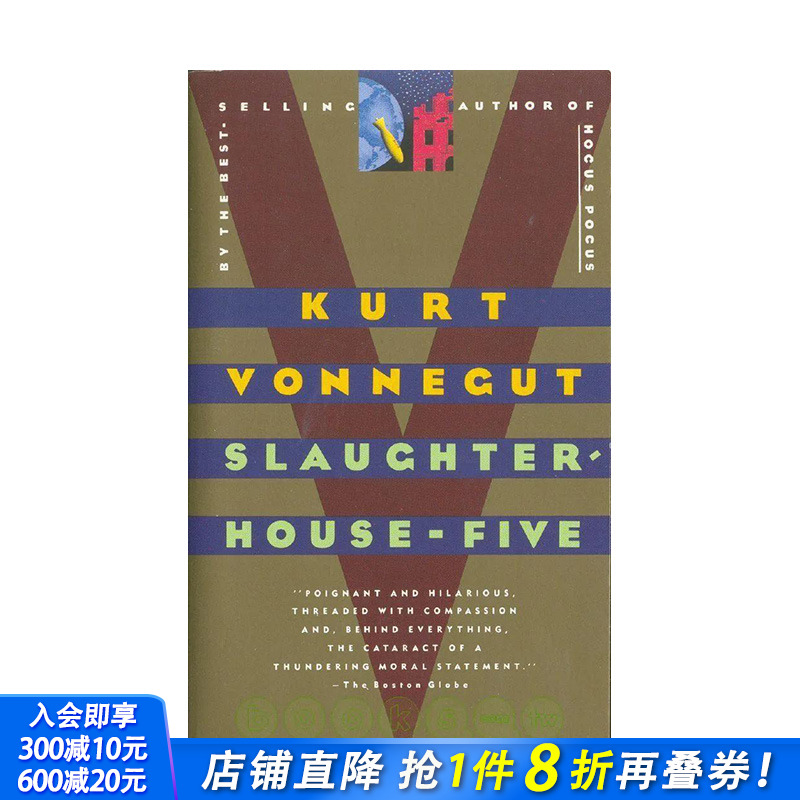 【现货】英文原版 弟五屠宰场 Slaughter House Five 英文传记 正版进口书籍 善优图书