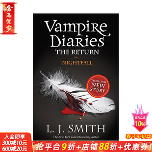 【预售】吸血鬼日记:夜幕降临 The Vampire Diaries: Nightfall 原版英文文学小说 正版进口图书