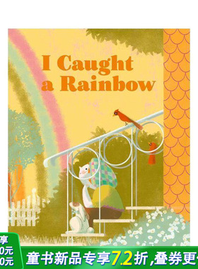 【现货】英文原版 我抓住了一条彩虹I Caught a Rainbow 英语儿童绘本 艺术插画 爱的故事 进口图书 3-6岁 善优童书