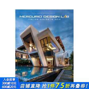 Master 英文建筑设计进口书 Mercurio Italian Lab 汞设计实验室：亚洲意大利设计 Design Architect Asia 预售