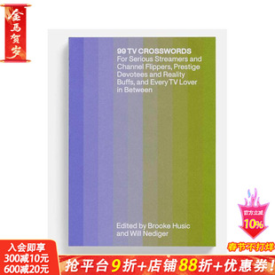 【预售】99道影视填字谜 99 TV Crosswords 原版英文生活 A24 正版进口书