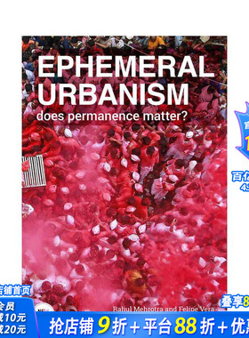 【现货】短暂的都市生活:持久性重要吗? Ephemeral Urbanism: Does Permanence Matter? 原版英文城市规划 正版进口书