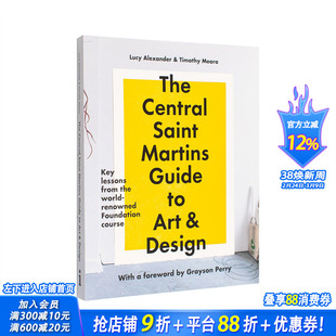 【预售】中央圣马丁艺术与设计指南 The Central Saint Martins Guide to Art & Design 原版英文艺术画册画集 正版进口书籍画册