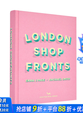 【现货】【HMP】伦敦100家有趣的商店、餐馆、咖啡馆 London Shopfronts 英文原版正版进口书