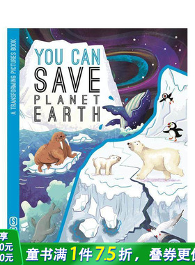 【现货】你可以拯救地球 【Transform】YOU CAN Save Planet Earth 英文儿童故事科普绘本 进口童书