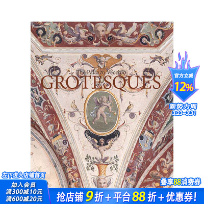 【预售】怪诞的旧宫 The Palazzo Vecchio Grotesques 原版英文艺术画册画集 正版进口书