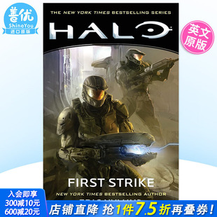 光环：一次打击 善优图书 Halo 光晕 进口科幻小说书籍 英文原版 Strike First 预售
