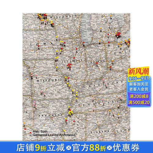【预售】英文原版 收集叶子 带注释Gathered Leaves Annotated 摄影作品集 正版进口图书画册 善优图书