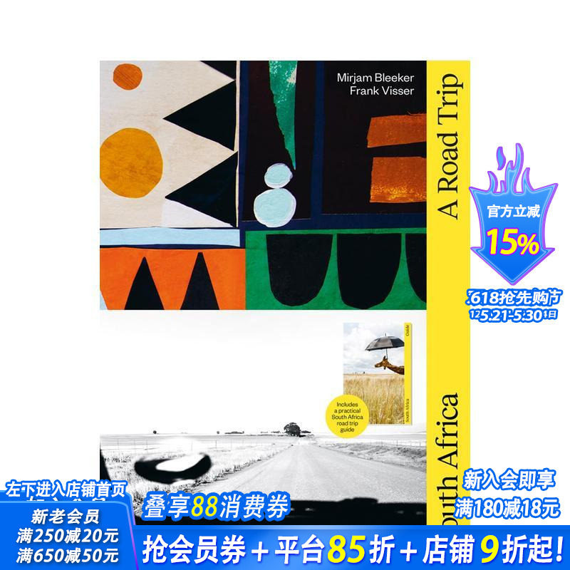 【预售】南非：公路旅行 South africa: a Road Trip 原版英文旅行 正版进口书