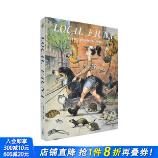 原版 动物志：Peter Local Sève艺术作品集 The Sève 英文插画原画设定集 Peter Art 进口书籍 正版 Fauna 现货