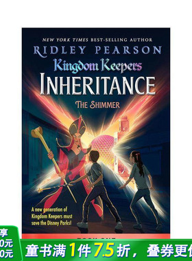 【预售】王国守护者#1：传承：微光异彩 Kingdom Keepers 英文儿童漫画 迪斯尼乐园 英语拓展阅读进口书