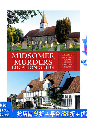 【预售】英文原版 《骇人命案事件簿》谋杀案指南 Midsomer Murders Location Guide 生活意趣 正版进口书籍 善优图书