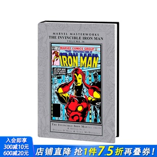 英文原版 Masterworks 预售 Vol. 进口书籍 Man 漫画 漫威杰作：无敌钢铁侠卷 Invincible The Marvel 正版 Iron