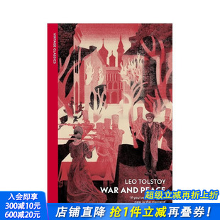 英文文学小说 进口书 War 列夫·托尔斯泰 俄罗斯文学 Peace 战争与和平 and 正版 原版 预售