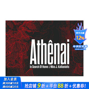 【预售】美国摄影师尼克?J?卡里亚诺提斯:雅典 寻找家园 Niko J. Kallianiotis: Athenai 原版英文摄影作品集 正版进口书