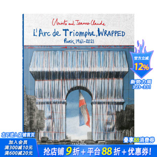 克劳德夫妇：包裹凯旋门 Wrapped Triomphe Jeanne 现货 克里斯托和珍妮 Claude. 本 预先版 Christo L’Arc and