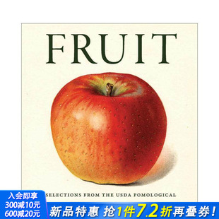 Fruit 果实图谱：美国农业部水果水彩收藏集萃 原版 英文艺术画册画集 进口书 正版 预售