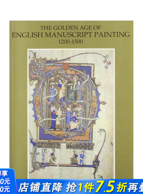 【预售】英国手稿绘画的黄金时代 Golden Age of English Manuscript Painting 原版英文艺术画册画集 正版进口书