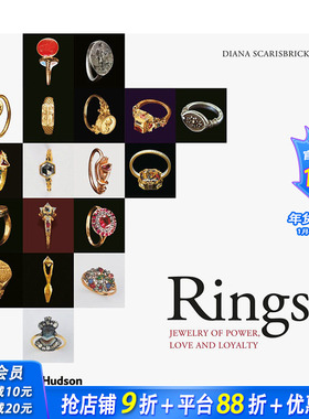 【现货】戒指： 权力、爱与忠诚的珠宝 Rings: Jewelry of Power， Love and Loyalty 原版英文珠宝首饰 正版进口书