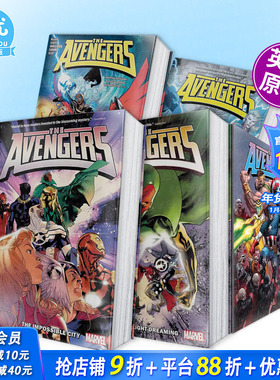 【现货多册选拍】复仇者联盟 卷1-5：不可能城市/暮光之梦/血色狩猎等 英文漫画书 Marvel漫威 Avengers by Jed Mackay:Blood Hunt