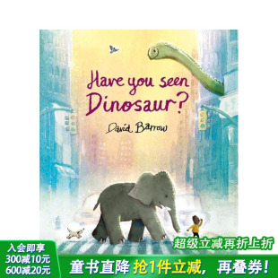 平装 Have 英文儿童插画故事绘本 预售 进口童书 Dinosaur? 你看到恐龙了吗？ Seen You