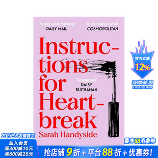 【预售】心碎指南 Instructions for Heartbreak  原版英文文学小说 女性友谊 自爱 能量 正版进口书