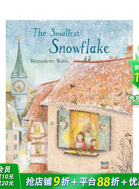 【预售】【Bernadette Watts】最小的雪花 The Smallest Snowflake 英文儿童插画故事绘本 进口童书
