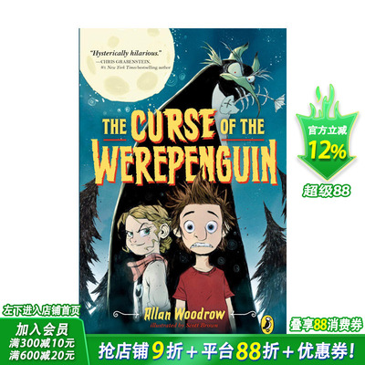 【现货】 Werepenguin的诅咒The Curse of the Werepenguin 章节书【善优童书】