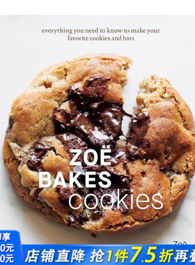 【预售】佐伊曲奇烘焙食谱 Zo? Bakes Cookies 原版英文餐饮生活美食 正版进口书