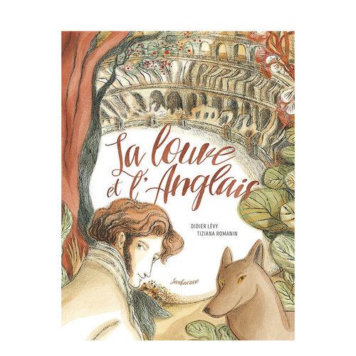 【现货】法文原版 狼和英国人 La louve et l’Anglais 儿童艺术插画绘本 Didier Lévy Tiziana Romanin正版进口图书画册