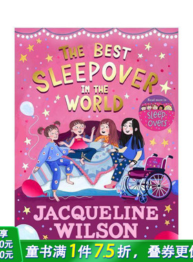 【现货】世上Z棒的朋友家过夜 The Best Sleepover in the World 英文儿童章节桥梁故事 英语拓展阅读进口书
