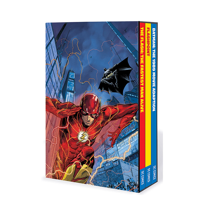 【预售】英文原版闪电侠：快的人 The Flash: The Fastest Man Alive Box Set英文漫画正版进口书籍善优图书-封面