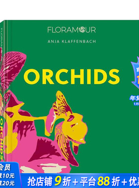 【预售】兰花 【Floramour】Orchids 原版英文摄影 正版进口书籍 善优图书