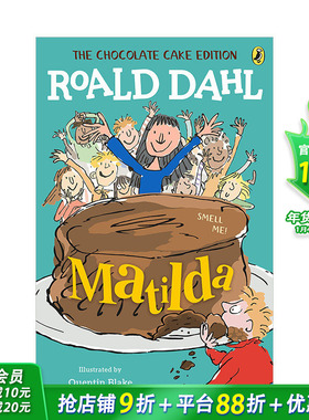 【预售】Matilda 玛蒂尔达 Roald Dahl 英文原版儿童故事阅读章节书【善优童书】