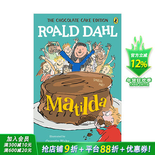 【预售】Matilda 玛蒂尔达 Roald Dahl 英文原版儿童故事阅读章节书【善优童书】