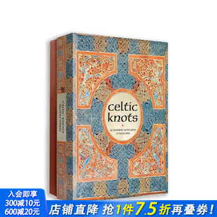 Celtic Knots 正版 预售 进口书 明信片 凯尔特结笔记卡 原版 Notecards