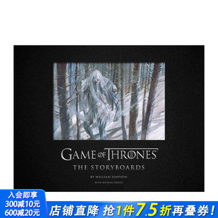 官方电视剧1 影视创作 Game 英文原版 脚本故事设定集 7季 游戏 Thrones权力 现货
